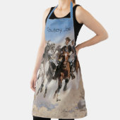 Ontworpen door Frederic Remington, cowboys Schort (Insitu)