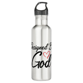 Ontworpen door God Roestvrij staal 24 oz waterfles Waterfles