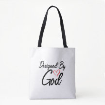 Ontworpen door God Shoulder Canvas tas