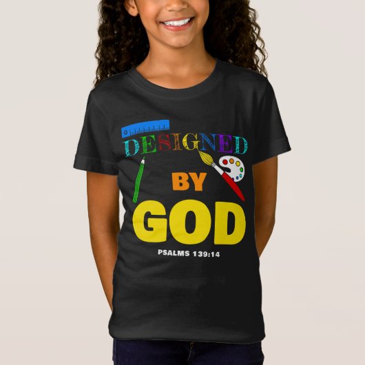 Ontworpen door: Psalms 139:14 Christelijk geloof   T-shirt (Voorkant)