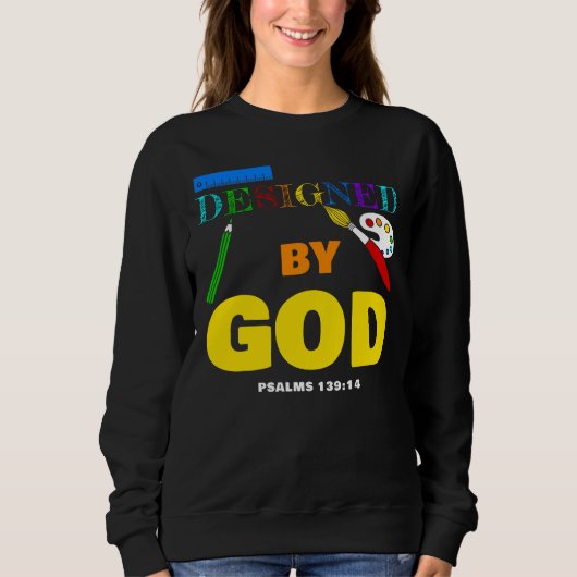 Ontworpen door: Psalms 139:14 Christelijk geloof  Trui (Voorkant)