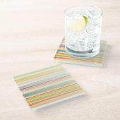 Ontworpen kunstachtergrond. Gebruikte waterverf Glazen Onderzetter (Schuin)