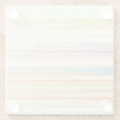 Ontworpen kunstachtergrond. Gebruikte waterverf Glazen Onderzetter (Achterkant)