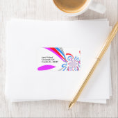 Ontworpen label met moderne kunststijl (Insitu)