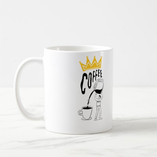 Ontworpen maatbeker, 325 ml koffiemok (Links)
