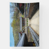 Ontworpen met een foto van Zuid-Korea, gedrukt Spandoek (Verticaal)