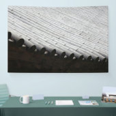 Ontworpen met een foto van Zuid-Korea, gedrukt Spandoek (Beurs)