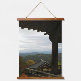 Ontworpen met een foto van Zuid-Korea, Vertica Hangend Wandkleed