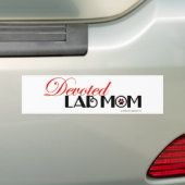 Ontworpen moeder van Labrador Retriever Bumpersticker (Op auto)