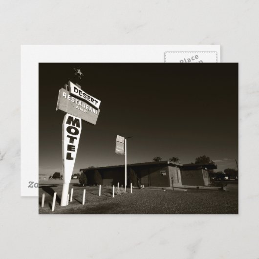 Ontworpen Motel Briefkaart (Voorkant / Achterkant)