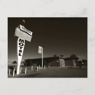 Ontworpen Motel Briefkaart