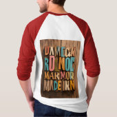 Ontworpen nieuwe trending t-shirten t-shirt (Achterkant)