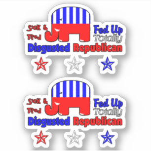 Ontworpen Republikein Sticker