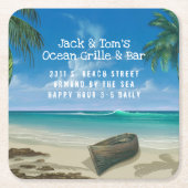 Ontworpen Van Bedrijfs het Onderzetter Bedrijfs va (Voorkant)