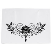 Ontworpen voor bloemen groot cadeauzakje (Voorkant)