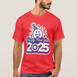 Ontworpen voor het nieuwe jaar 2025 Mannen T-shirt