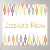 Ontworpen waterverf achtergrond poster (Voorkant)