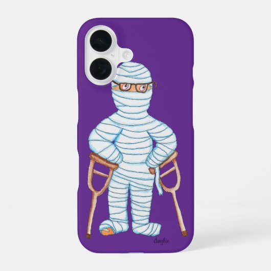 Ontwrichtingsgevoelig iPhone 16 Hoesje (Achterkant)