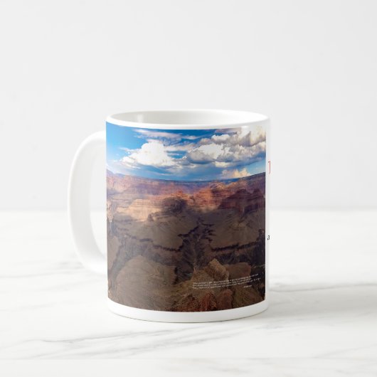 Ontzag en Gartitude Mok (Voorkant links)