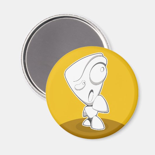 'Ontzag' keukenmagneten Magneet (Voorkant / Achterkant)