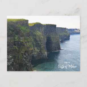 Ontzag voor de Kliffen van Moher- Ierland Briefkaart