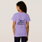 Ontzagelijk geliefd t-shirt (Achterkant volledig)