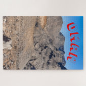 Ontzagwekkend Omaans woestijnlandschap Legpuzzel (Horizontaal)