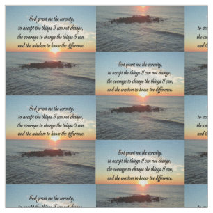 ONTZAGWEKKEND SERENITY PRAYER DESIGN STOF