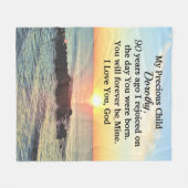 ONTZAGWEKKENDE 90E VERJAARDAG GEPERSONALISEERD FLEECE DEKEN (Voorkant (Horizontaal))