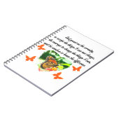 ONTZAGWEKKENDE INSPIRERENDE BUTTERFLY SERENITY GEB NOTITIEBOEK (Linkerzijde)