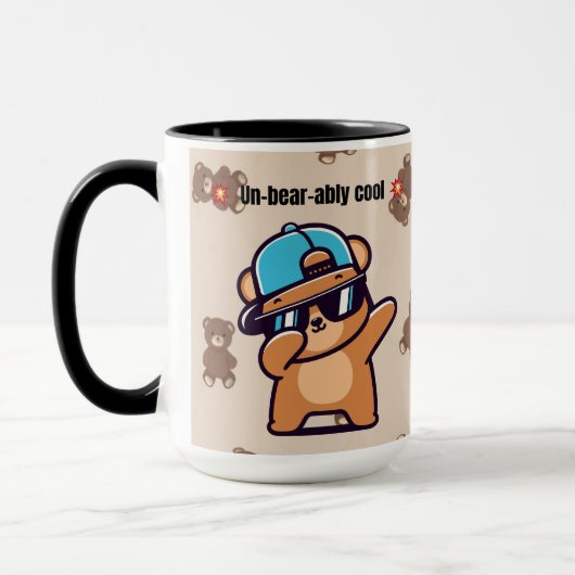 Ontzettend Cool | Mopshoge Beerbeker Mok (Links)