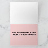 ONTZETTEND GOEDE KERSTKAART VAN DONALD TRUMP KAART (Binnen)