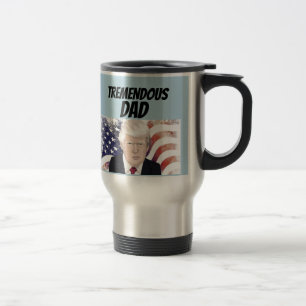 ONTZETTEND GOEDE PAPA DONALD TRUMP REIS KOFFIE MOK