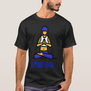 ONTZETTEND GOEDE YOGA HOGE GRAPHIC VOOR YOGA T-SHIRT