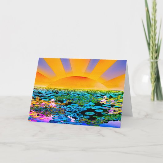 ONTZETTEND ONTSPANNINGSKAART BEDANKKAART (Voorkant)