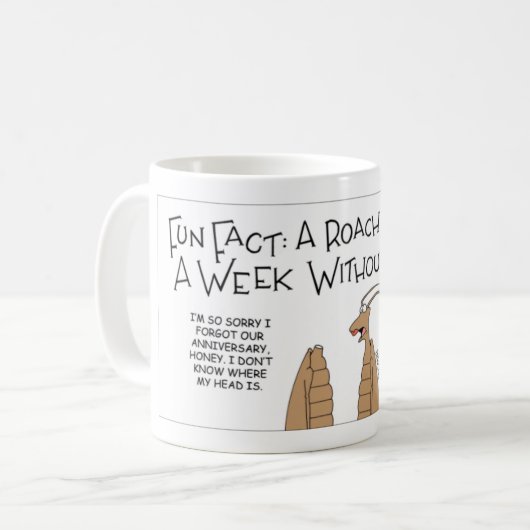 Ontzettend roach-plezier koffiemok (Voorkant links)