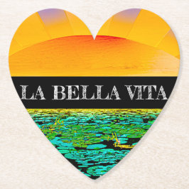 ONTZETTENDE RUST KARTONNEN ONDERZETTERS