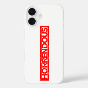 Ontzettende Stempel iPhone 16 Hoesje