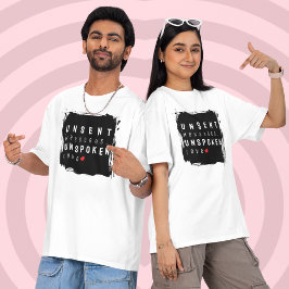 Onuitgesproken liefde t-shirt