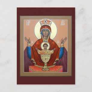 Onuitputtelijke gebekerenkaart briefkaart