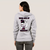 ONUITSPLITSBAAR... Arachnoiditis Hoodie (Achterkant volledig)