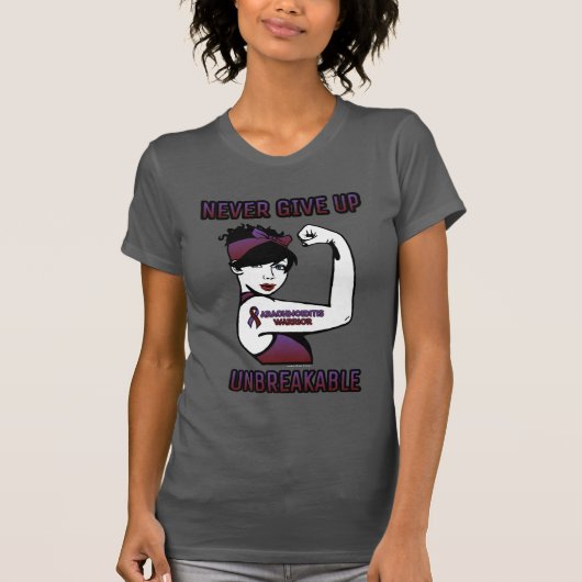 ONUITSPLITSBAAR... Arachnoiditis T-shirt (Voorkant)