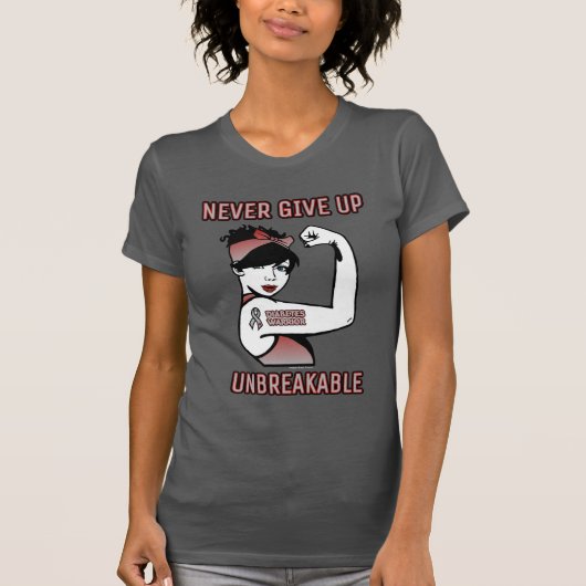 ONUITSPLITSBARE... diabetes T-shirt (Voorkant)