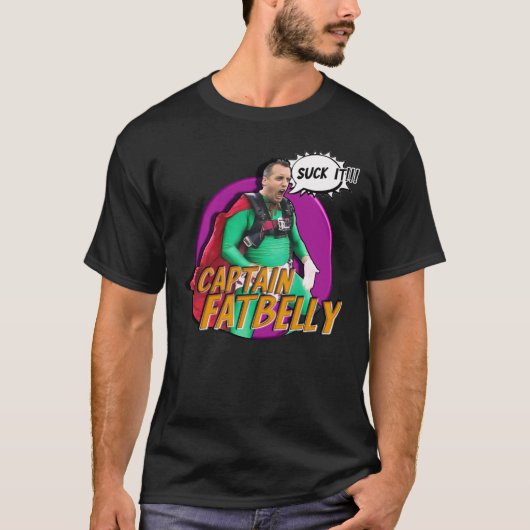 Onuitvoerbare okers - kapitein Fatbelly - Joe Gatt T-shirt (Voorkant)