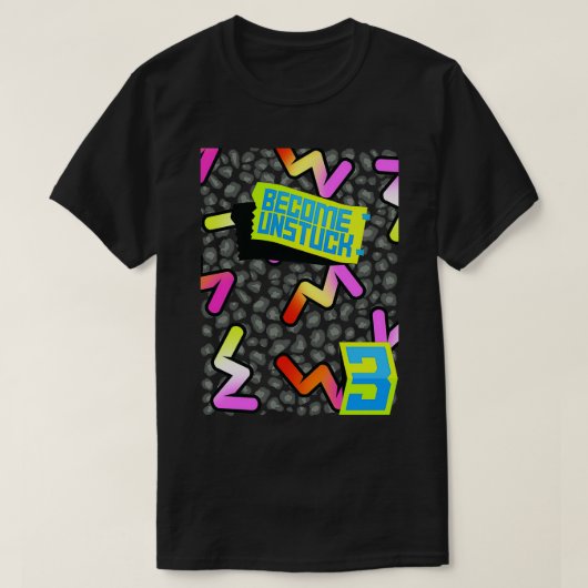 Onvast worden t-shirt (Design voorkant)