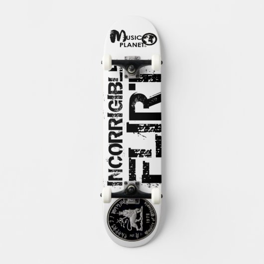 ONVERBETERLIJK FLIRT Skateboard (Voorkant)
