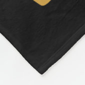 Onverbloemd Black History Month Afro-Amerikaans Fleece Deken (Hoek)