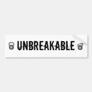 Onverbrekelijk Bumpersticker