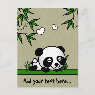 Onverdacht Panda Briefkaart