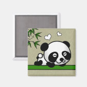 Onverdacht Panda Magneet (Voorkant / Achterkant)
